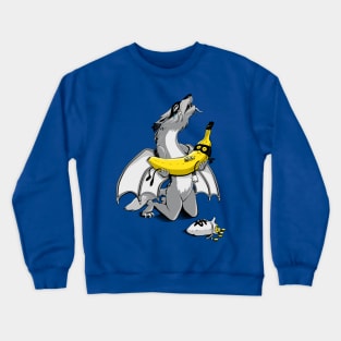 Dragonwolf & the Banana Bandit Crewneck Sweatshirt